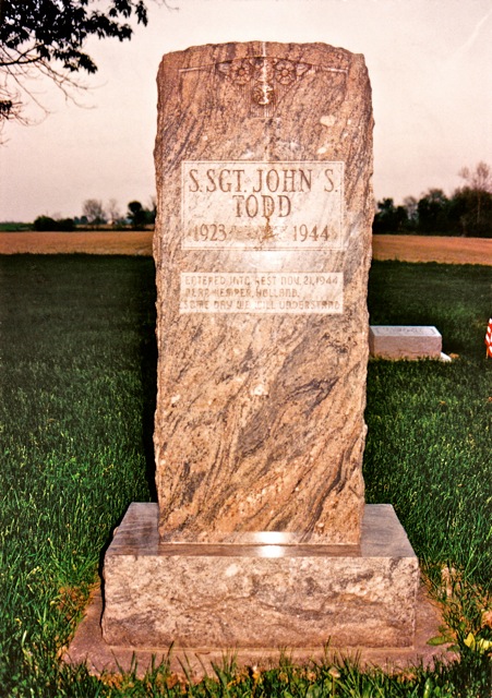 John S Todd tombstone