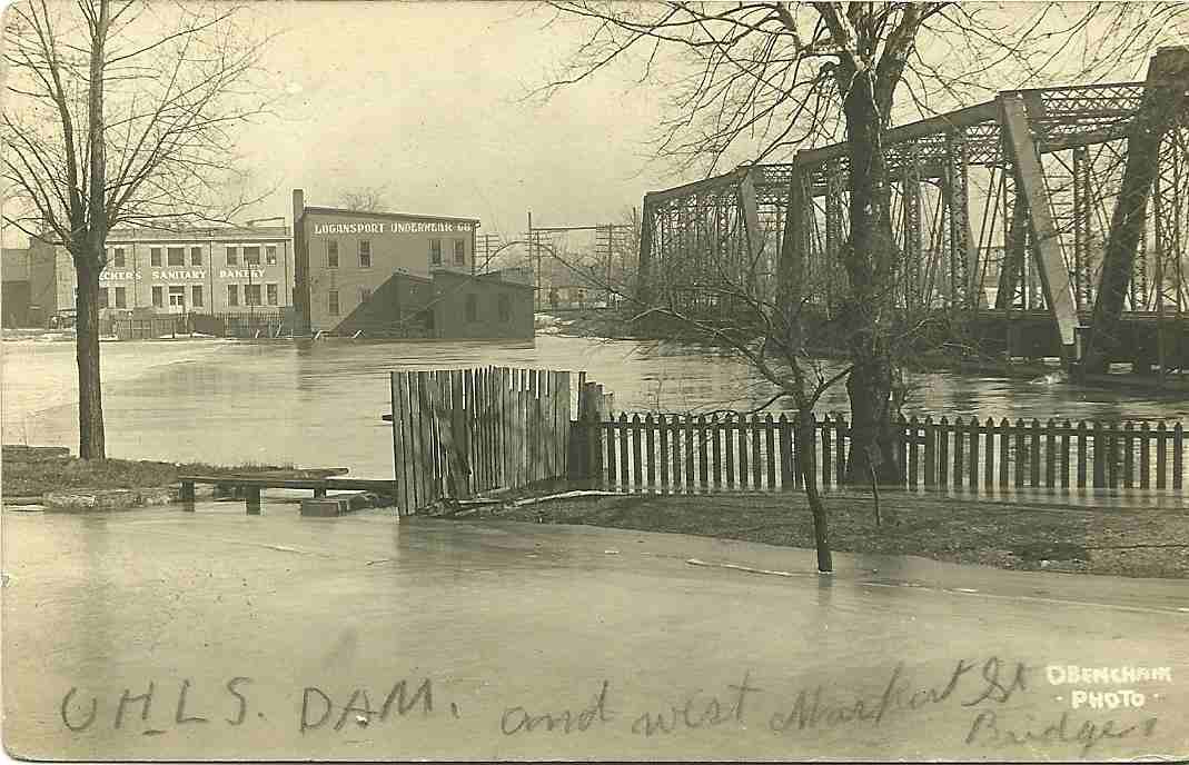 1912 Flood postcard