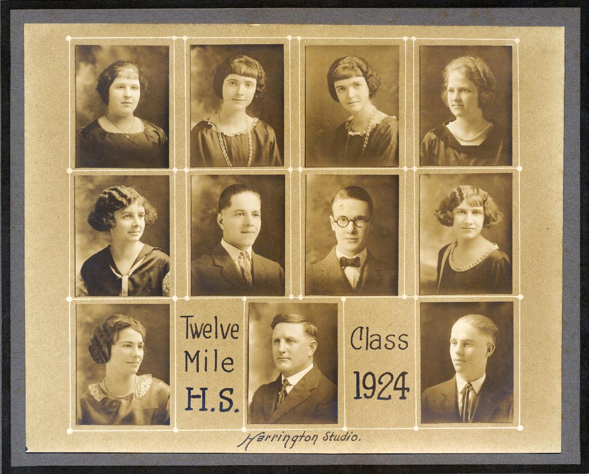 Class of 1924 Twelve Mile High School
