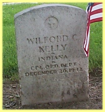 W C Kelly military marker