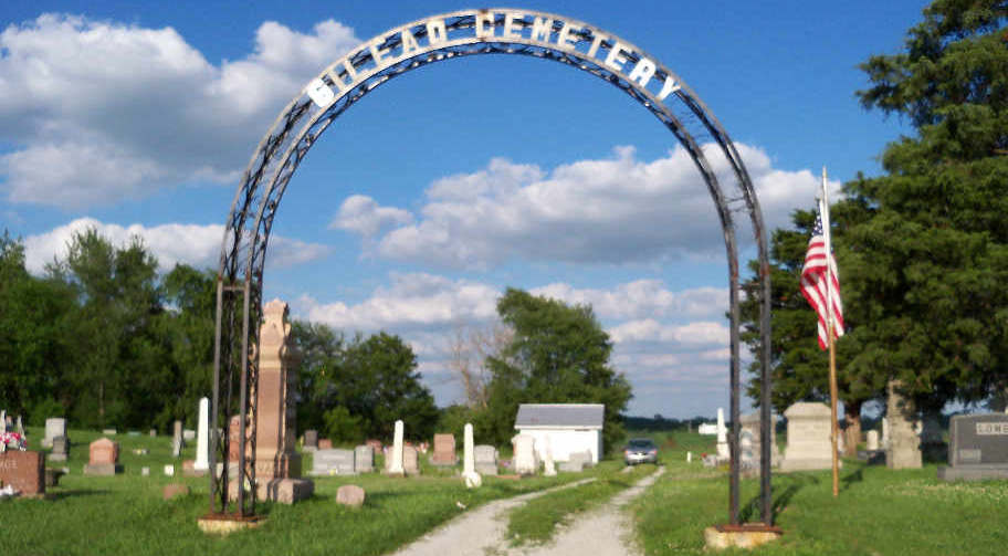 Entrance to Gilead Cemetery