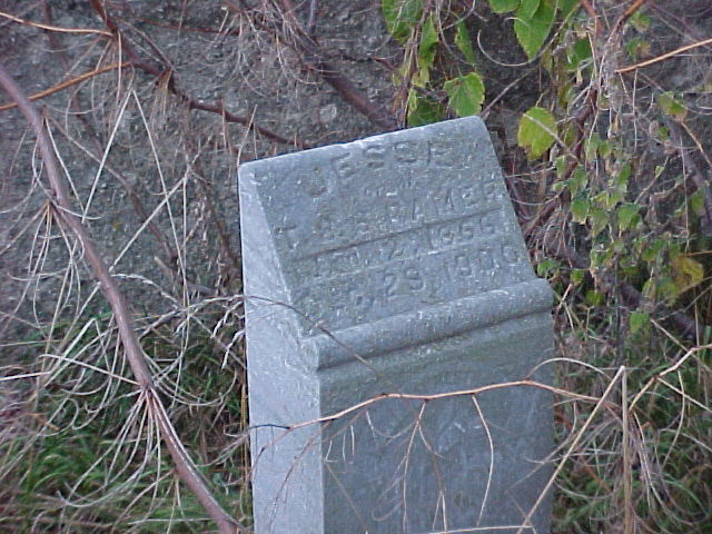 Jesse Ramer grave